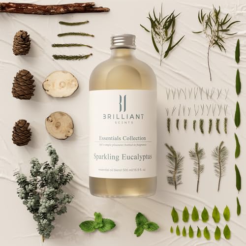 Brilliant Scents - Sparkling Eucalyptus | Luxury Home & Business Scent | Fragrance Oil - 500ml Brilliant ScentsAu supplements