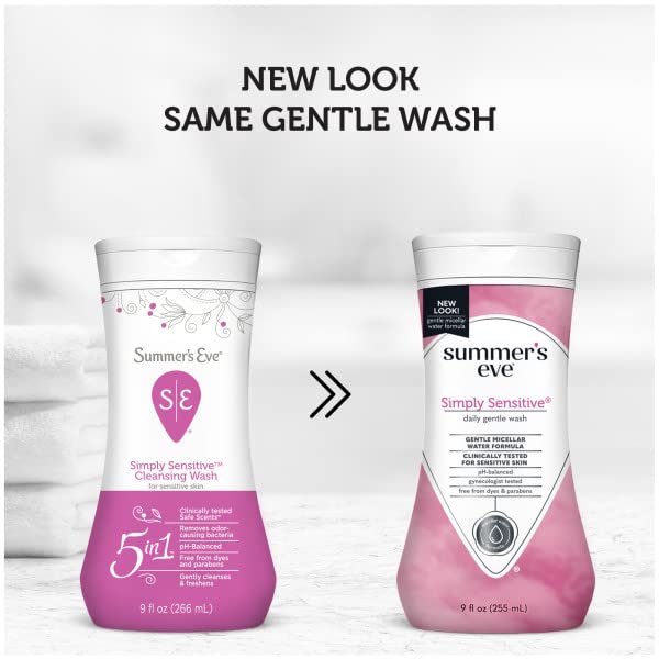 Summer's Eve Cleansing Wash, Simply Sensitive, 9 Fl Oz (Pack of 3) Summer's EveAu supplements