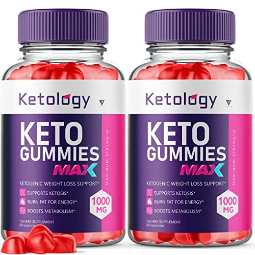 (2 Pack) Ketology Keto ACV Gummies Advanced Weight Loss Ketosis Supplement FyvusUS supplements