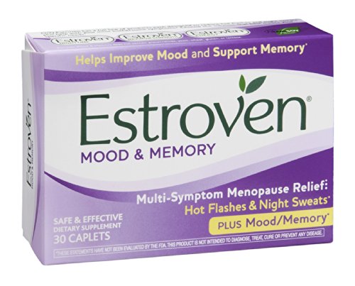 Estroven Plus Mood & Memory Caplets for Menopause, 30-Count Boxes (Pack of 2) EstrovenAu supplements