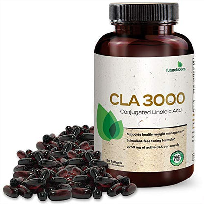 Futurebiotics CLA 3000 Extra High Potency - Non-Stimulating Conjugated Linoleic Acid FuturebioticsUS supplements