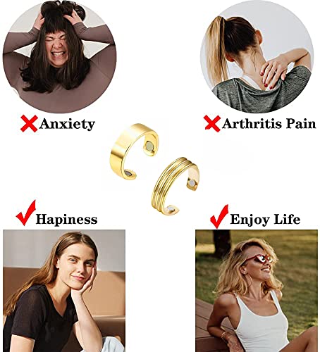 CSIYANJRY99 2-4PCS Lymphatic Drainage Ring for Women Men,Lymph Detox Ring Therapy CSIYANJRY99Au supplements