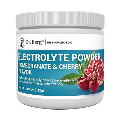 Dr. Berg Hydration Keto Electrolyte Powder - Enhanced w/ 1,000mg of Potassium Dr. Berg NutritionalsUS supplements