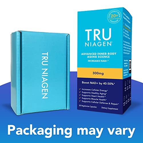 TRU NIAGEN 300mg | Patented Nicotinamide Riboside NAD+ Supplement | NR Supports TRU NIAGENAu supplements