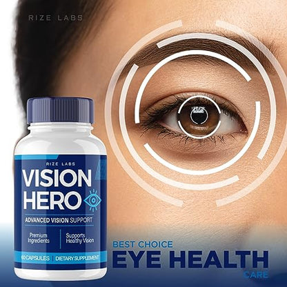 (5 Pack) Vision Hero Capsules - Vision Hero Eye Health Supplement for Healthy rize labsUS supplements