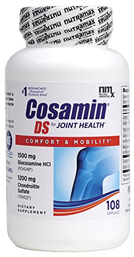 Cosamin DS For Joint Health Comfort & Mobility, 108 Capsules Nutramax LaboratoriesUS supplements