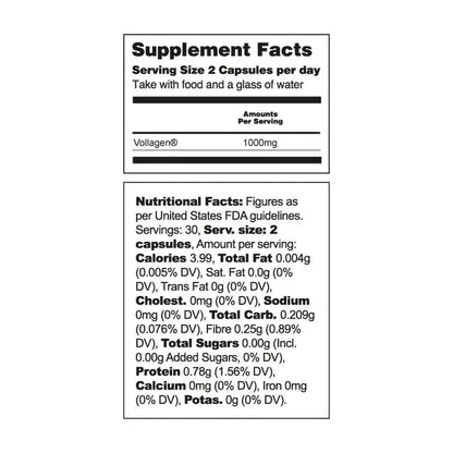 Vegetology Vollagen® Plant Based Complex – Plant Based Protein Alternative to Collagen VEGETOLOGYUS supplements