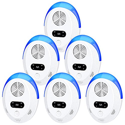 Ultrasonic Pest Repeller 6 Packs, Indoor Pest Control, Ultrasonic Pest Repell BectineUS supplements