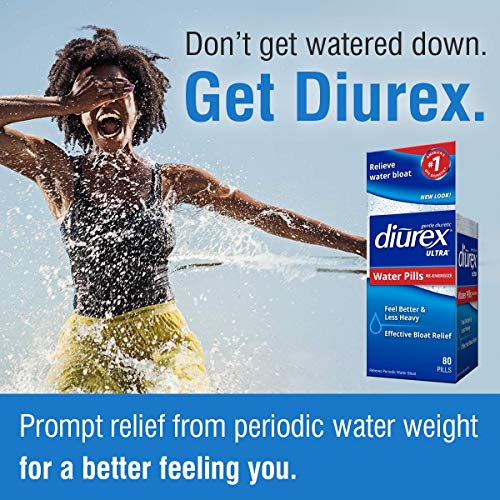 Diurex Ultra Re-Energizing Water Pills - Relieve Water Bloat - Feel Better & Less Heavy DiurexAu supplements