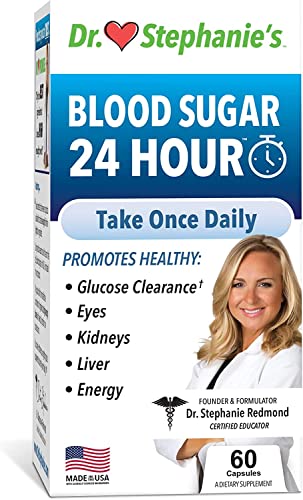 Blood Sugar 24 Hour - 7 in 1 Formula with Cinnamon, Banaba, Chromium, Milk Thistle PharmaganicsUS supplements