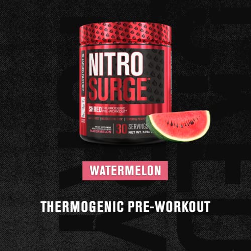 Jacked Factory NITROSURGE Shred Pre Workout Supplement - Energy Booster, Instant Jacked FactoryUS supplements