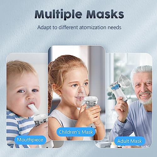 Compact Portable Nebulizer, Mesh Nebulizer, auto-Cleaning Handheld Nebulizer DornvapUS supplements