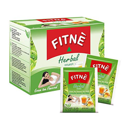 FITNE Green Tea Herbal Honey Lemon With Garcinia Senna Infusion Gentle Detox Cleanse FITNÈUS supplements