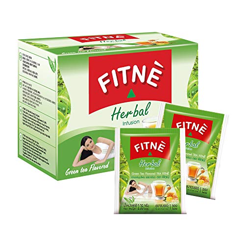 FITNE Green Tea Herbal Honey Lemon With Garcinia Senna Infusion Gentle Detox Cleanse FITNÈUS supplements