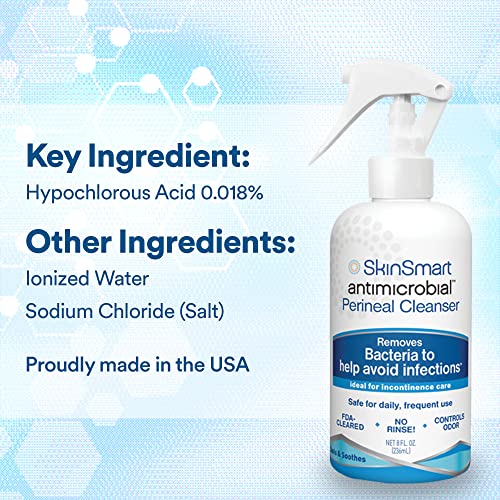 SkinSmart Antimicrobial Perineal Cleanser, Ideal for Incontinence Care SkinSmart AntimicrobialAu supplements