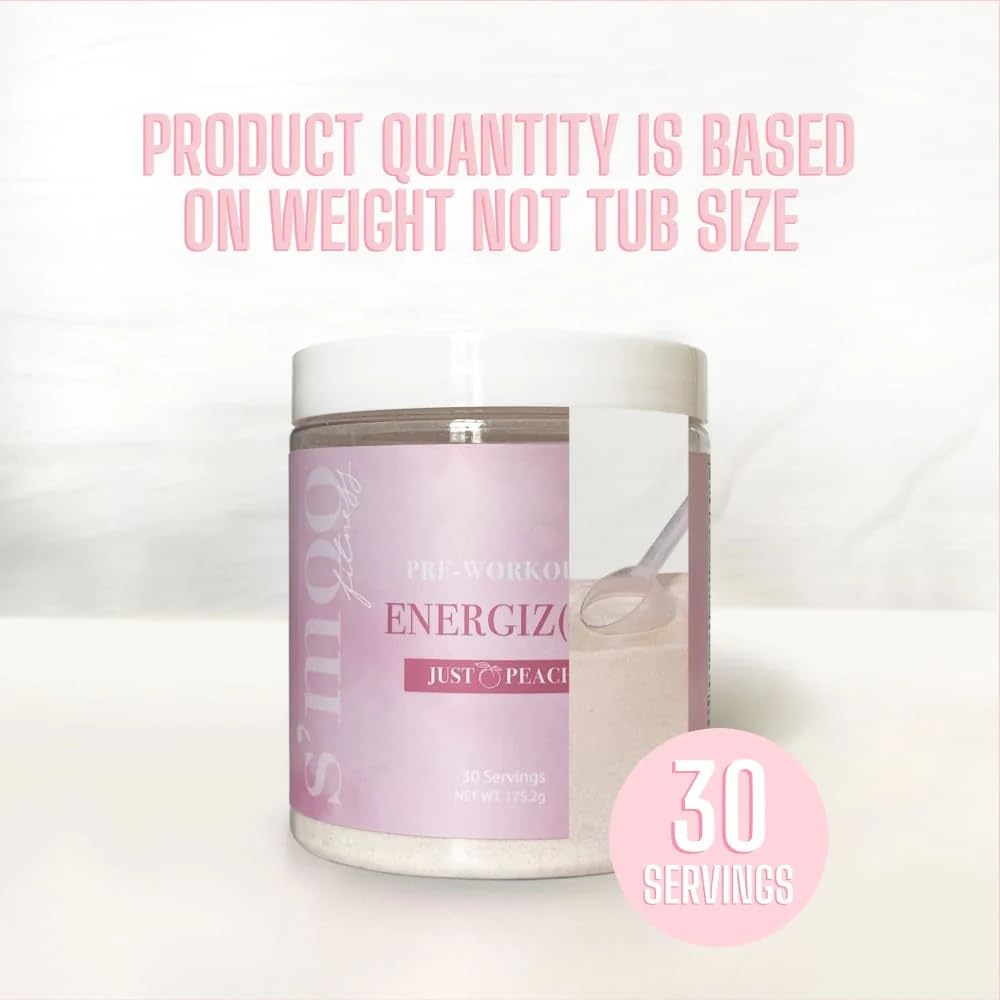 S'moo ENERGIZ(her) Pre Workout Supplement - Preworkout Energy Powder - 30 Servings S'mooAu supplements