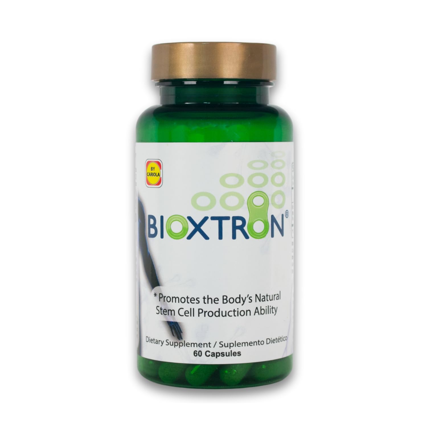 Bioxtron Natural AFA Stem Cell Supplement - Joint Support & Muscle Pain - Immune System Support - Support Energy Levels - Natural Blue Green Algae Spirulina - Pack of 2-120 Caps BioxtronAu supplements