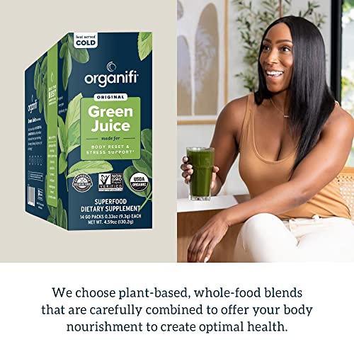 Organifi: GO Packs - Green Juice - Organic Superfood Supplement Powder - 30 Count OrganifiUS supplements