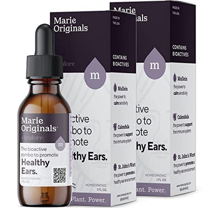 Marie Originals Organic Ear Oil for Ear Infections All Natural Eardrops Marie OriginalsUS supplements