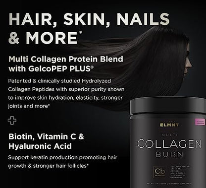 Super Collagen Burn - Premium Multi Collagen Powder for Women Weight Loss & Beauty TERRA ELMNTUS supplements