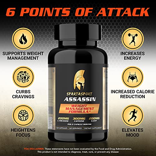 Spartasport Assassin Weight Management Formula - Weight Loss Pills for Women Men SpartasportAu supplements