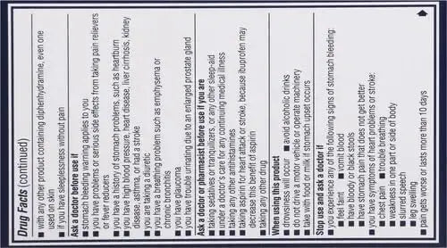 Advil PM Pain Reliever and Nighttime Sleep Aid, Pain Medicine with Ibuprofen for Pain Relief and Diphenhydramine Citrate for A Sleep Aid - 120 Coated Caplets (Pack of 2) AdvilAu supplements