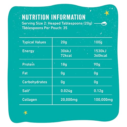 Cosmic Molecule UK's 1st 20,000mg Collagen Peptides Powder 350G (up to 35 Servings) Cosmic MoleculeAu supplements