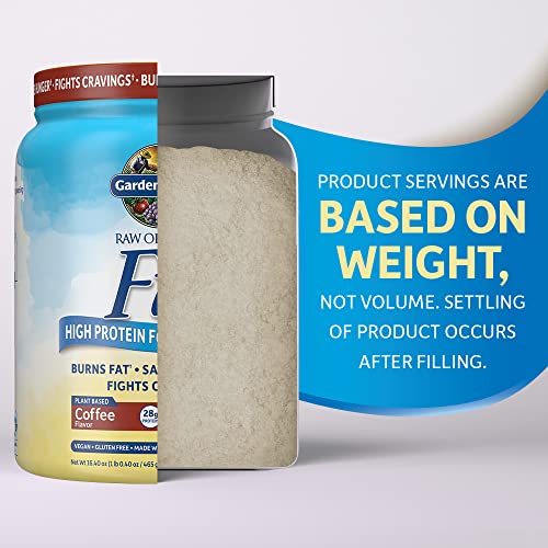 Garden of Life Raw Organic Fit Vegan Protein Powder Coffee, 28g Plant Based Protein Garden of LifeUS supplements