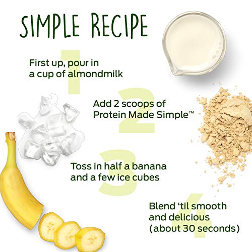 Vega Protein Made Simple, Dark Chocolate - Stevia Free Vegan Protein Powder VegaUS supplements