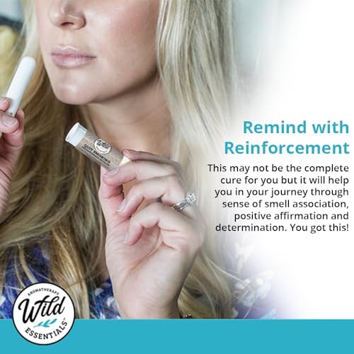 Wild Essentials 3 Pack of Quit Smoking Aromatherapy Nasal Inhalers Made mEssentialsUS supplements