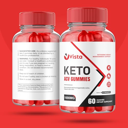 (2 Pack) Vista Keto Acv Gummies - Official Formula, Vegan - Vista Keto + Acv Gummies HealthlyAu supplements