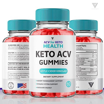 (2 Pack) ACV for Keto Health Gummies, ACV Keto Health ACV Advanced Weight Loss Gummies FyvusUS supplements
