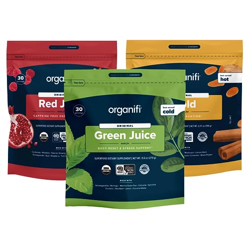 Organifi Sunrise to Sunset Power Box (9.5 Oz. Each) - Organic Superfood Powder OrganifiUS supplements