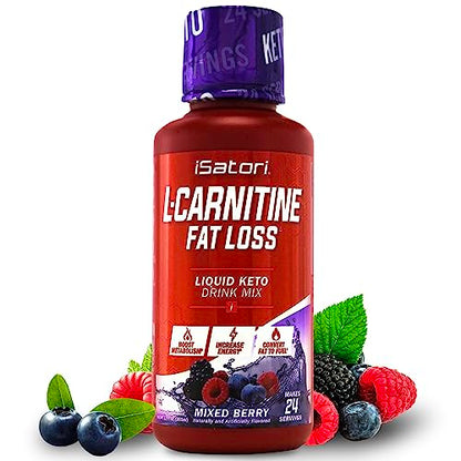 iSatori L-Carnitine Liquid Metabolic Enhancer and Energy Booster - Health and Fitness iSatoriUS supplements