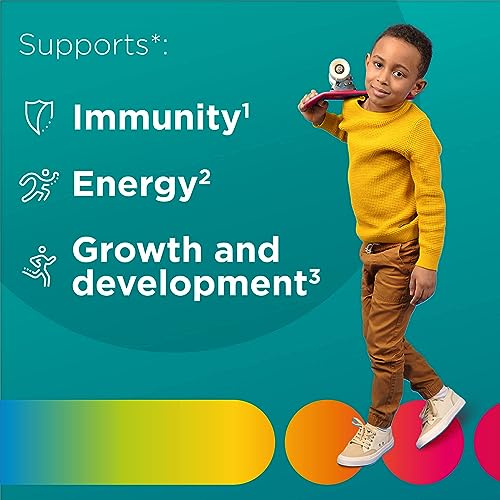 Centrum Kids Multivitamin Gummies, Tropical Punch Flavor Made With Natural Flavors CentrumUS supplements