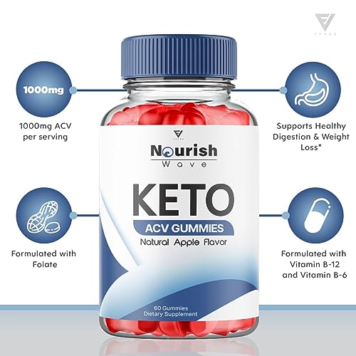Nourish Wave Keto ACV Gummies Advanced Weight Loss Ketogenic AVC Apple Cider FyvusUS supplements
