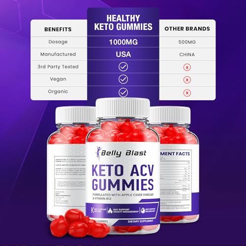 (2 Pack) Belly Blast Keto ACV Gummies - Keto Belly Blast ACV Advanced Formula Belly Blast RillvoAu supplements