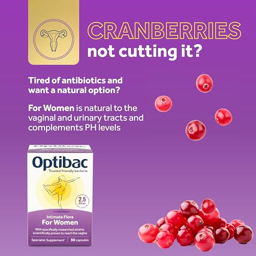 Optibac Probiotics for Women - Vegan Probiotic Supplement, Scientifically Formulated OptiBacUS supplements