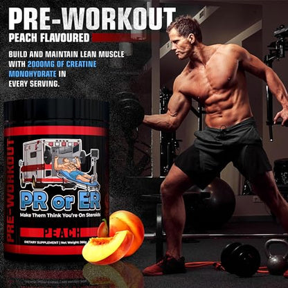 PR or ER Pre Workout Powder for Men and Women, Pre-Workout Energy Supplement PR or ERUS supplements