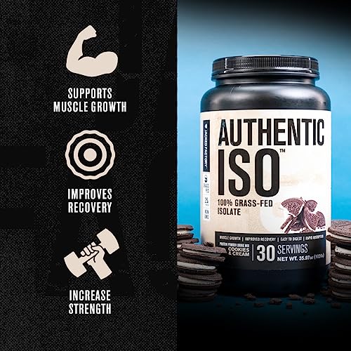 Jacked Factory Authentic ISO Grass Fed Whey Protein Isolate Powder - Low Carb Jacked FactoryUS supplements