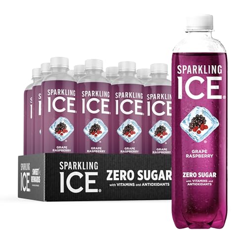Sparkling Ice, Grape Raspberry Sparkling Water, Zero Sugar Flavored Water, with Vitamins Sparkling ICEUS supplements