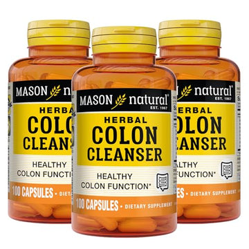 MASON NATURAL Colon Herbal Cleanser, Dietary Supplement Supports Digestive Health MASON NATURALAu supplements