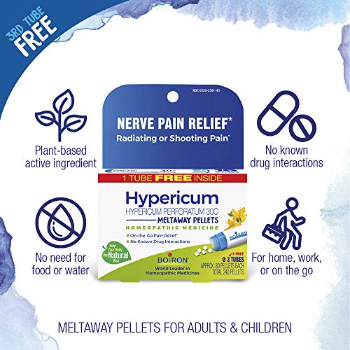Boiron Hypericum Perforatum 30C Homeopathic Medicine for Relief from Nerve Pain, Toothaches BoironAu supplements
