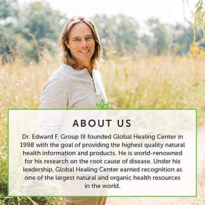 Global Healing Liver Health - Natural Vegan Liquid Drops Supplement Supports Liver Global Healing CenterUS supplements
