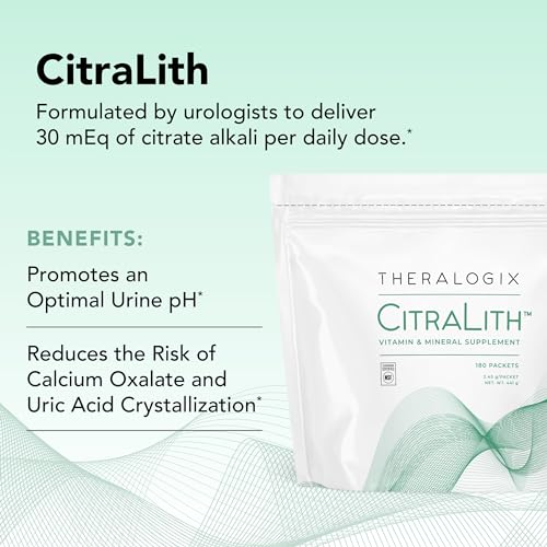 Theralogix CitraLith Vitamin & Mineral Supplement - 90-Day Supply - Kidney Health TheralogixUS supplements