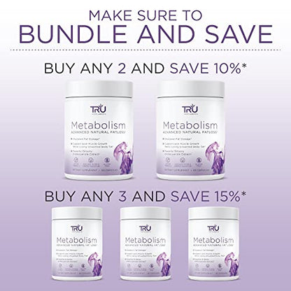 TRU Metabolism, Advanced Fat Loss, Fight Cravings, Boost Mood, No Jitters or Crash TRU SupplementsUS supplements