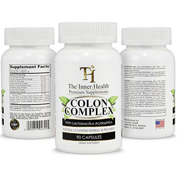 The Inner Health Colon & Gut Cleanse Detox Formula - Supporting Gut Health, Purification The Inner HealthAu supplements